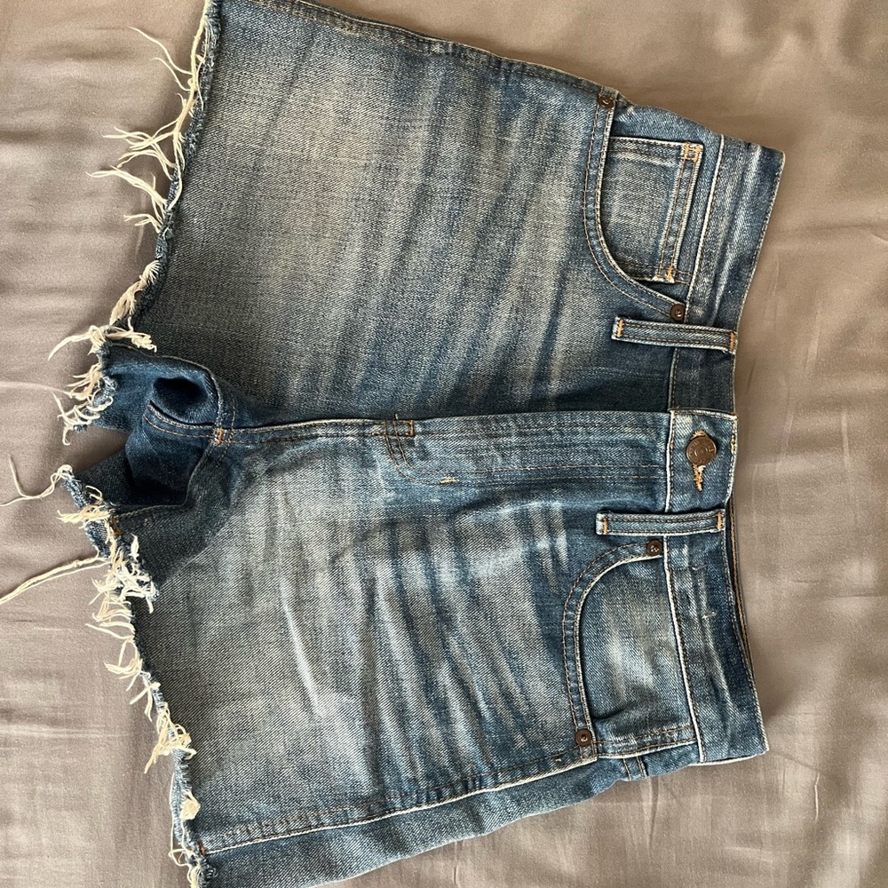 Madewell Distressed Denim Shorts